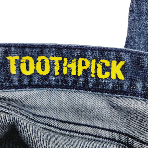 J. Crew Factory Toothpick Stretch Mid Rise Jeans - Size 26 - Picture 6 of 9